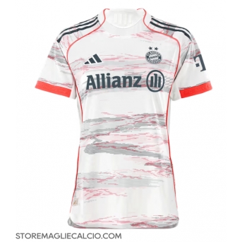 Bayern Munich Maglia Gara Trasferta Repliche 2025-26 Donna